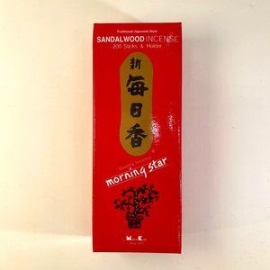 Nippon Kodo Morning Star Incense: Sandalwood (200 sticks)